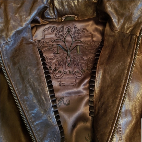 Mackage Lamb Leather Nev Jacket - Picture 4 of 5